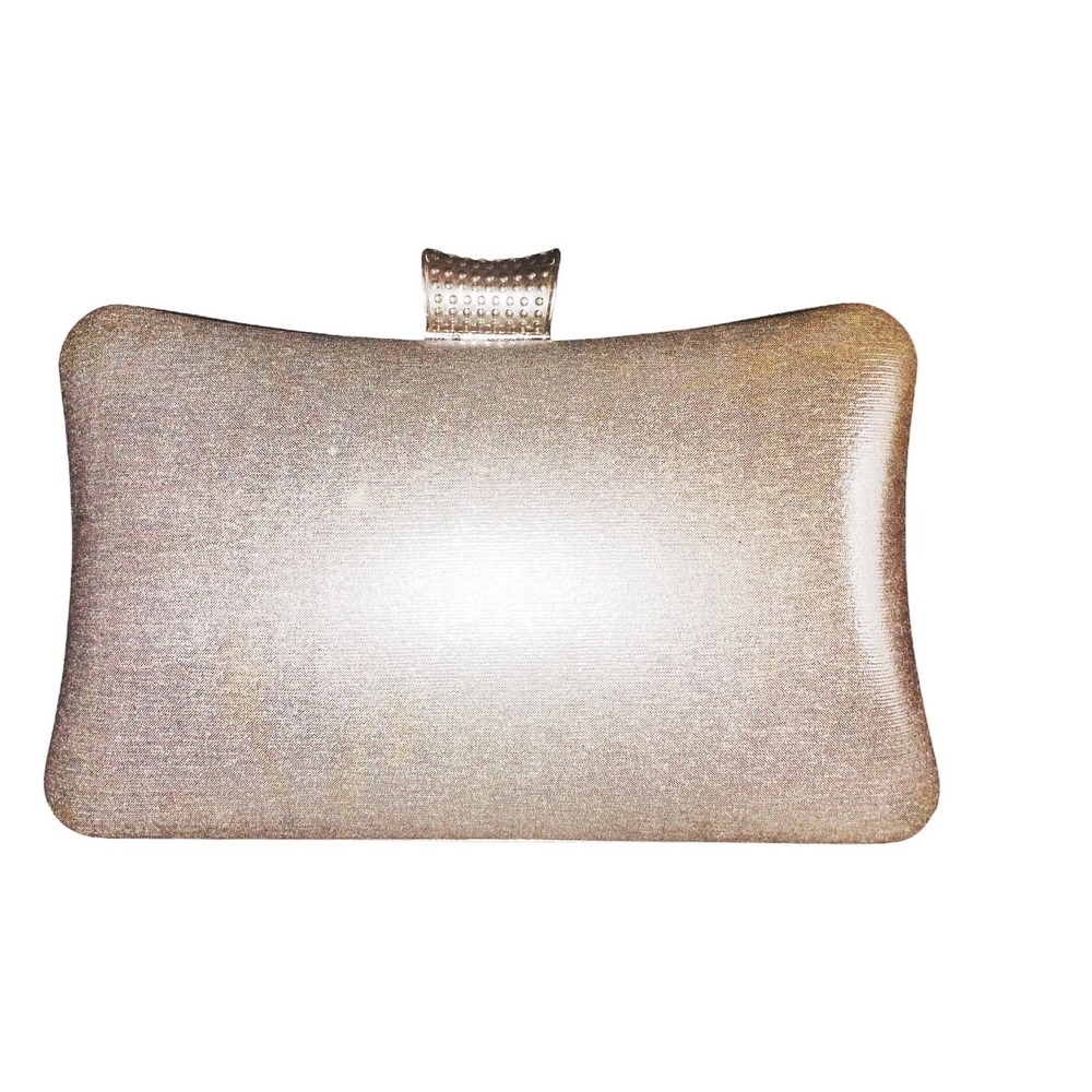 Elegant Silver Sparkling Rhinestone Clutch Party Bag - Picture 2 of 3